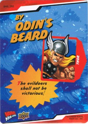 Upper Deck Marvel Super Hero Squad Base Card 52 By Odin's Beard