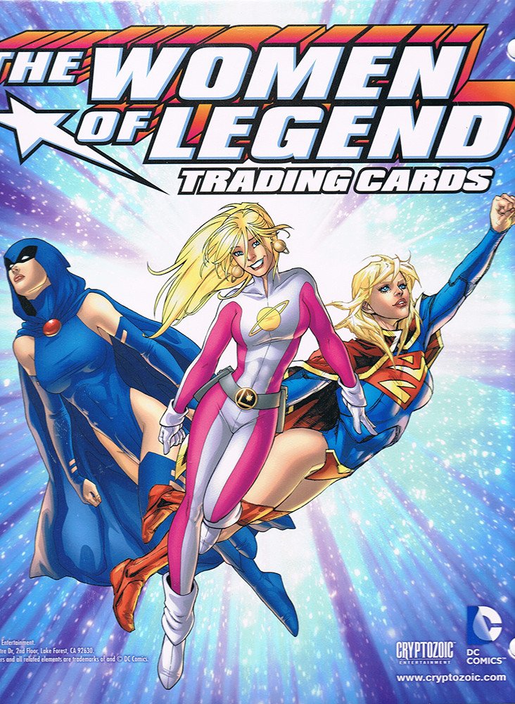 Cryptozoic DC Comics: The Women of Legend   Binder