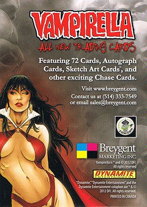 Breygent Marketing Vampirella (All-New) Promos  Emerald City Comic Con
