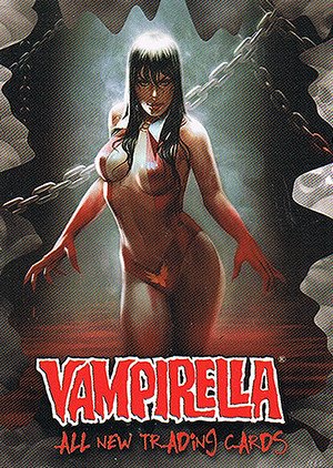 Breygent Marketing Vampirella (All-New) Promos  Non-Sport Update (Chains over cave mouth)