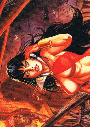 Breygent Marketing Vampirella (All-New) Promos Puzzle 1 of 2 Philly Non-Sports Card Show