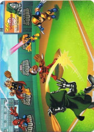 Upper Deck Marvel Super Hero Squad Base Card 63 Sports Day - Baseball