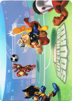 Upper Deck Marvel Super Hero Squad Base Card 68 Sports Day - Soccer