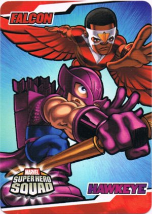 Upper Deck Marvel Super Hero Squad Stickers 9 Birds of a Feather