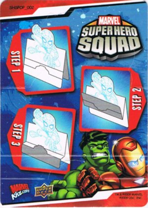 Upper Deck Marvel Super Hero Squad Pop-Up 2 Reptil