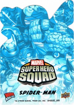 Upper Deck Marvel Super Hero Squad Die-Cut Foil 5 Spider-Man