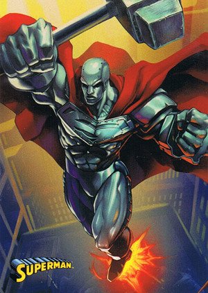 Cryptozoic Superman: The Legend Base Card 49 Steel