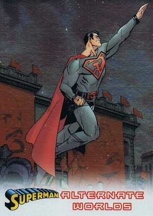 Cryptozoic Superman: The Legend Alternate Worlds Card ARS-07 Red Son