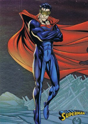 Cryptozoic Superman: The Legend Parallel Foil Card 12 Eradicator