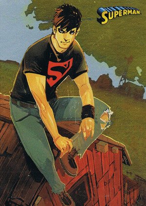 Cryptozoic Superman: The Legend Parallel Foil Card 34 Connor Kent