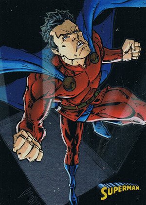 Cryptozoic Superman: The Legend Parallel Foil Card 54 Mon-El