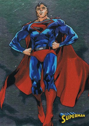 Cryptozoic Superman: The Legend Parallel Foil Card 56 Kingdom Come Superman