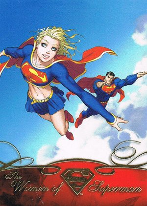 Cryptozoic Superman: The Legend The Women of Superman Card WOS-04 Supergirl