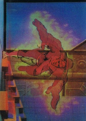 Fleer/Skybox Marvel Motion Base Card 6 Human Torch