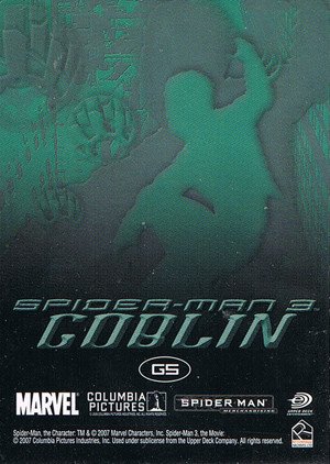 Rittenhouse Archives Spider-Man Movie 3 The Goblin G5 