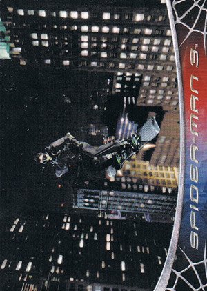 Rittenhouse Archives Spider-Man Movie 3 Base Card 12 Peter's exhilaration over the notion of his in
