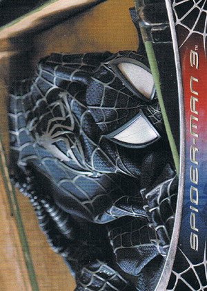 Rittenhouse Archives Spider-Man Movie 3 Base Card 57 Feeling rejected, Peter puts back on the black