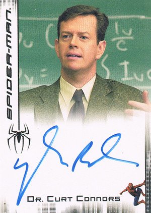 Rittenhouse Archives Spider-Man Movie 3 Autograph Card  Dylan Baker as Dr. Curt Connors