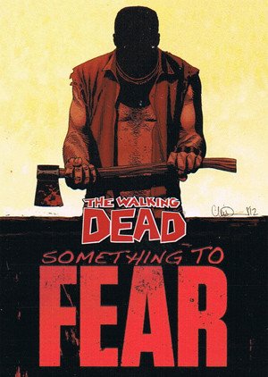 Cryptozoic The Walking Dead Comic Book Series 2 Something To Fear Card STF-2 Part 2