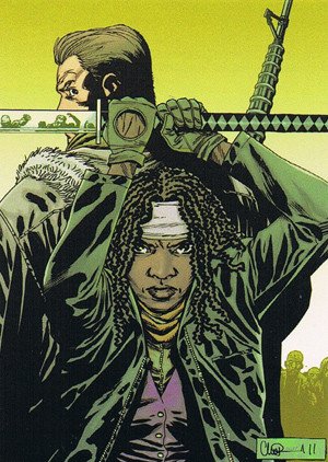 Cryptozoic The Walking Dead Comic Book Series 2 Base Card 69 A Larger World, Part 2