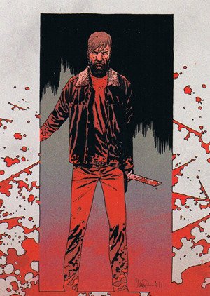 Cryptozoic The Walking Dead Comic Book Series 2 Base Card 71 A Larger World, Part 6