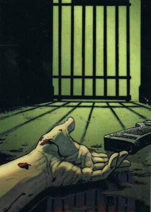 Cryptozoic The Walking Dead Comic Book Series 2 Parallel Foil Card 14 Safety Behind Bars, Part 2