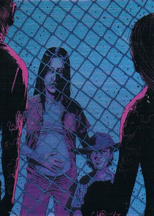 Cryptozoic The Walking Dead Comic Book Series 2 Parallel Foil Card 32 This Sorrowful Life, Part 4