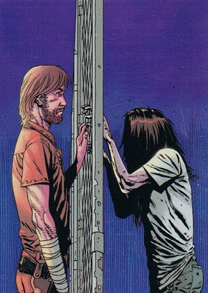 Cryptozoic The Walking Dead Comic Book Series 2 Parallel Foil Card 36 The Calm Before, Part 5