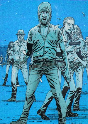 Cryptozoic The Walking Dead Comic Book Series 2 Parallel Foil Card 37 The Calm Before, Part 6