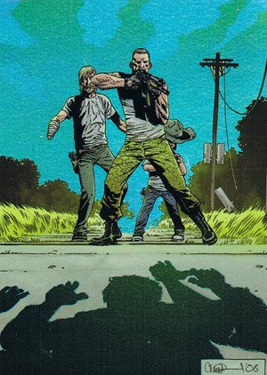 Cryptozoic The Walking Dead Comic Book Series 2 Parallel Foil Card 48 What We Become, Part 3