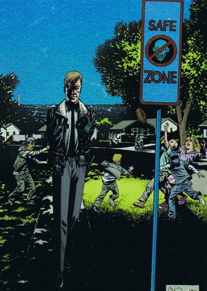 Cryptozoic The Walking Dead Comic Book Series 2 Parallel Foil Card 56 Life Among Them, Part 4