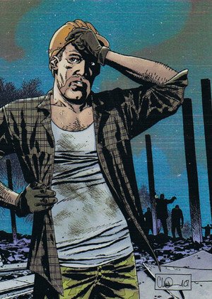 Cryptozoic The Walking Dead Comic Book Series 2 Parallel Foil Card 58 Too Far Gone, Part 1