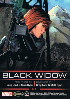 Rittenhouse Archives Legends of Marvel Black Widow L1 