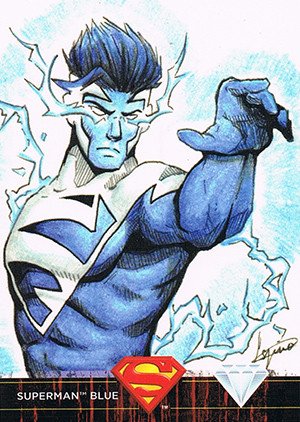Cryptozoic Superman: The Legend Binder Promos DMD-02 Superman Blue