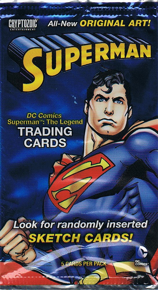 Cryptozoic Superman: The Legend   Unopened Pack