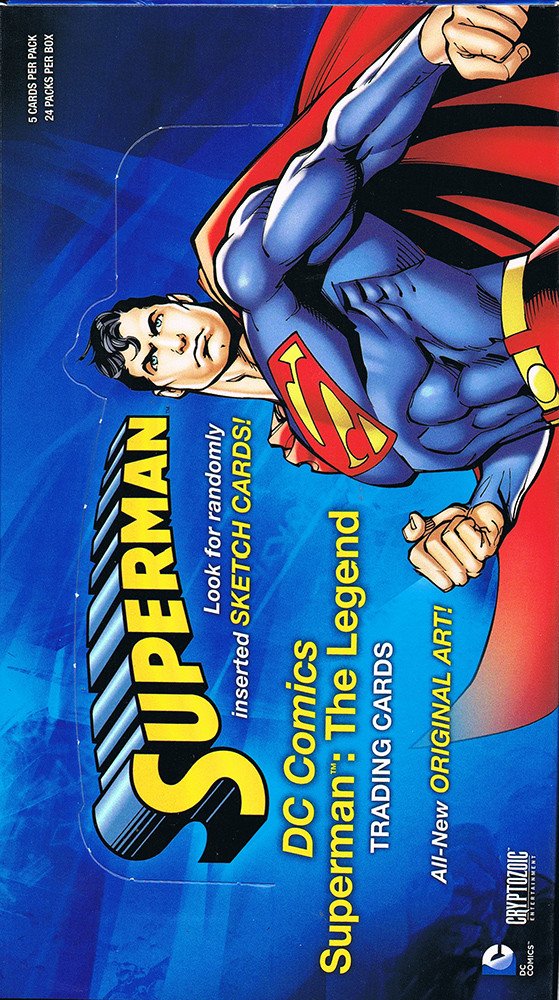 Cryptozoic Superman: The Legend   Unopened Box