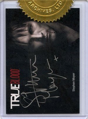 Rittenhouse Archives True Blood Archives Autograph Card  Stephen Moyer as Bill Compton Silver Signature Series (6 cases)