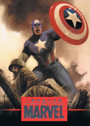Rittenhouse Archives Legends of Marvel Captain America L4 