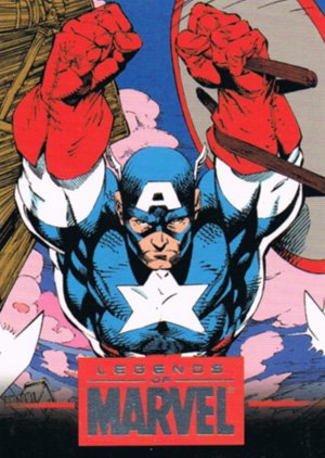Rittenhouse Archives Legends of Marvel Captain America L5 