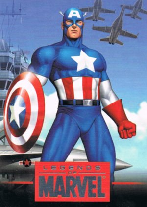 Rittenhouse Archives Legends of Marvel Captain America L7 