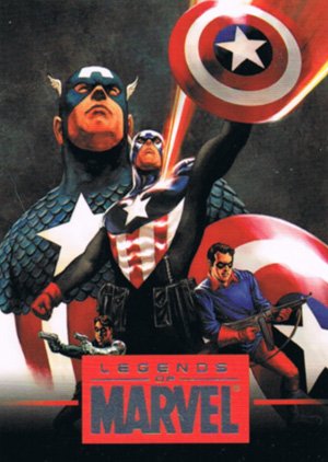 Rittenhouse Archives Legends of Marvel Captain America L8 