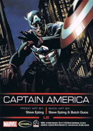 Rittenhouse Archives Legends of Marvel Captain America L8 