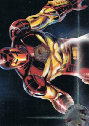Fleer Marvel Annual Flair '94 PowerBlast Card 3 Iron Man