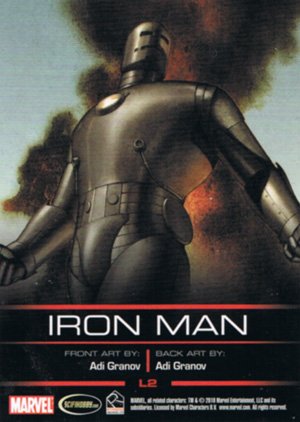 Rittenhouse Archives Legends of Marvel Iron Man L2 