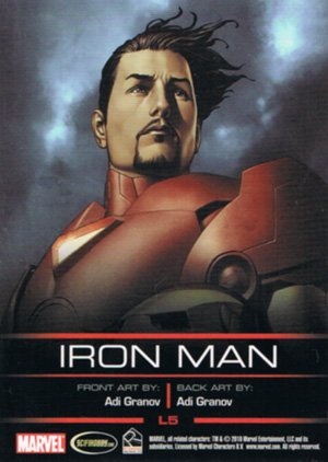 Rittenhouse Archives Legends of Marvel Iron Man L5 