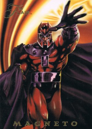 Fleer Marvel Annual Flair '94 PowerBlast Card 4 Magneto