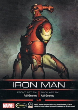 Rittenhouse Archives Legends of Marvel Iron Man L6 