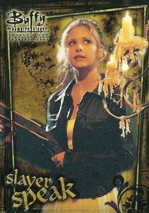 Inkworks Buffy, The Vampire Slayer - Season 1 (One) Base Card 62 Decorating
