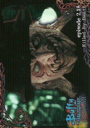 Inkworks Buffy, The Vampire Slayer - Season 2 (Two) Base Card 52 Can't Fight Death