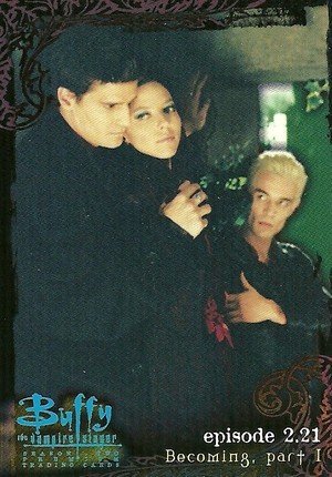 Inkworks Buffy, The Vampire Slayer - Season 2 (Two) Base Card 58 It's a Big Rock